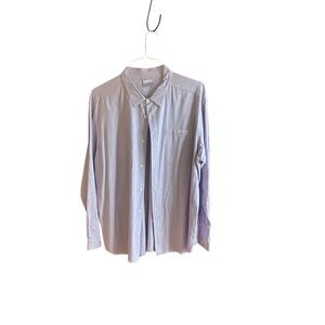 Columbia Sportswear Company light purple button down shirt Sz XXL